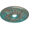 Ekena Millwork Acanthus Twist Medallion (Canopies up to 8 3/8"), 23 5/8"OD x 4 5/8"ID x 1 7/8"P, Copper Green CM23ACCGS - alternate 3
